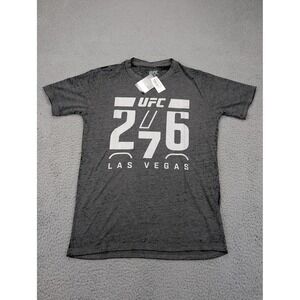 UFC 276 Shirt‎ Mens Small Gray Las Vegas Event MMA T-Shirt Official Licensed New
